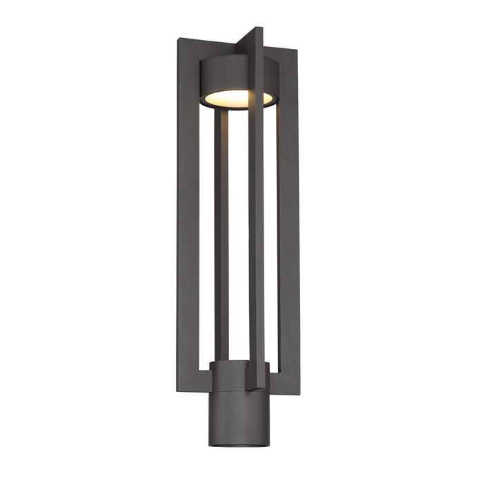 W.A.C. Lighting - PM-W48620-BZ - LED Outdoor Post Light - Chamber - Bronze