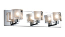 CWI Lighting - 5540W19C-601 - Three Light Wall Sconce - Tina - Chrome