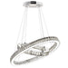 CWI Lighting - 5635P27ST-2O (Clear) - LED Chandelier - Florence - Chrome