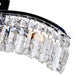 CWI Lighting - 8004W25C-A (clear) - Three Light Vanity - Glamorous - Chrome