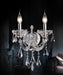 CWI Lighting - 8318W12C-2 (Clear) - Two Light Wall Sconce - Maria Theresa - Chrome