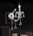 CWI Lighting - 8318W5C-1 (Clear) - One Light Wall Sconce - Maria Theresa - Chrome