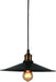 CWI Lighting - 9605P13-1-101 - One Light Mini Pendant - Brave - Black