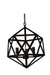 CWI Lighting - 9641P20-4-101 - Four Light Pendant - Amazon - Black