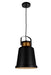 CWI Lighting - 9845P10-101 - One Light Pendant - Elisa - Black