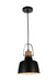 CWI Lighting - 9845P9-101 - One Light Pendant - Elisa - Black