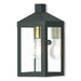 Livex Lighting - 20581-07 - One Light Outdoor Wall Lantern - Nyack - Bronze
