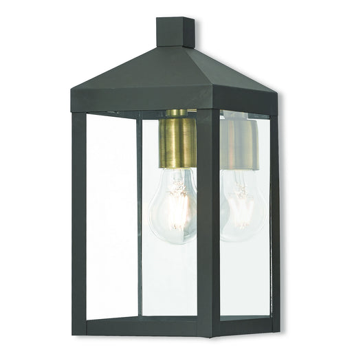 Livex Lighting - 20582-07 - One Light Outdoor Wall Lantern - Nyack - Bronze