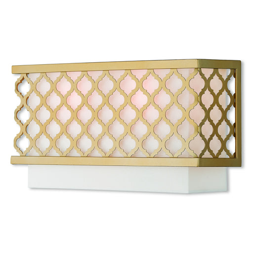 Livex Lighting - 41102-33 - Two Light Wall Sconce - Arabesque - Soft Gold