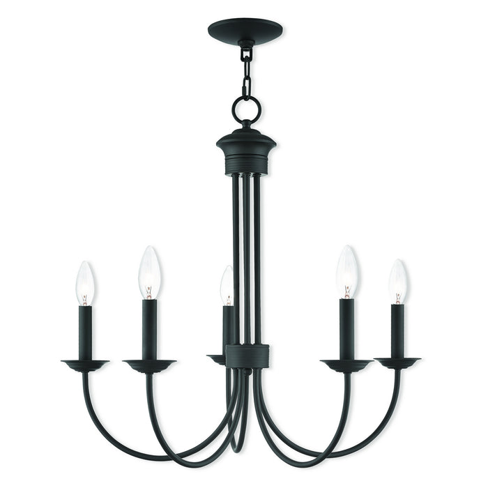 Livex Lighting - 42685-07 - Five Light Chandelier - Estate - Bronze