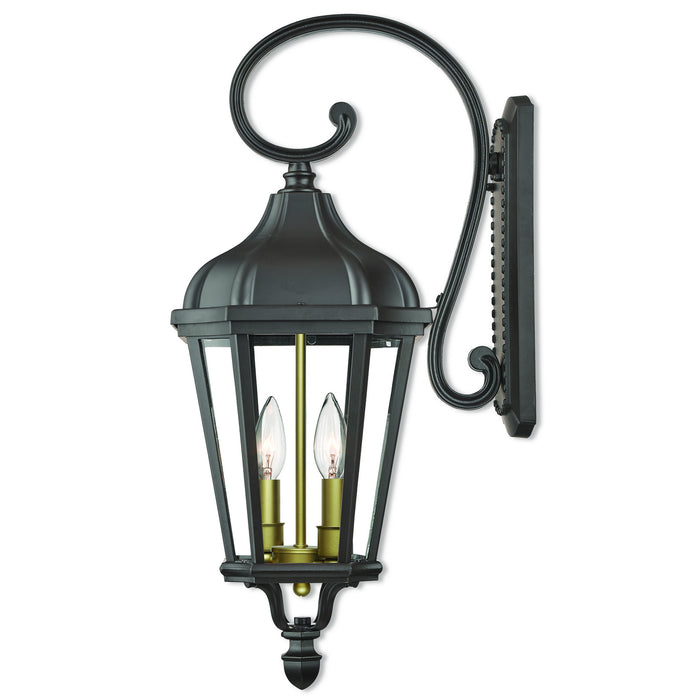 Livex Lighting - 76186-07 - Two Light Outdoor Wall Lantern - Morgan - Bronze