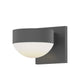 Sonneman - 7302.PL.DL.74-WL - LED Wall Sconce - REALS - Textured Gray