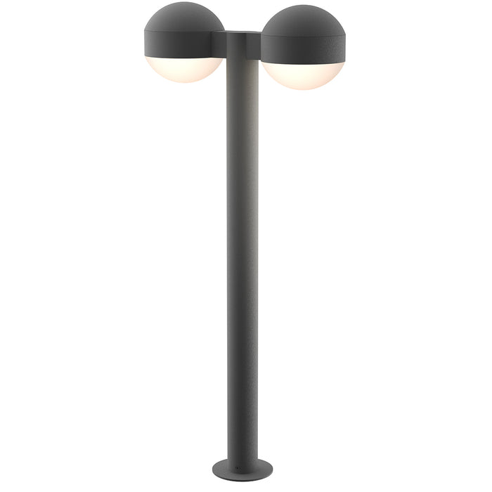 Sonneman - 7308.DC.DL.74-WL - LED Bollard - REALS - Textured Gray