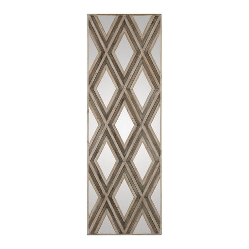 Uttermost - 04116 - Wall Mirror - Tahira - Ivory And Chestnut Gray