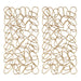 Uttermost - 04124 - Wall Art - In The Loop - Gold Silver Leaf