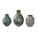 Uttermost - 18844 - Vases, S/3 - Mercede - Blue-green w/Textured