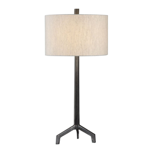 Uttermost - 27557-1 - One Light Table Lamp - Ivor - Raw Steel And Burnished Distressing