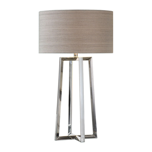 Uttermost - 27573-1 - One Light Table Lamp - Keokee - Polished Stainless Steel