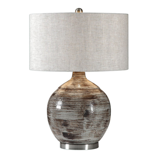Uttermost - 27656-1 - One Light Table Lamp - Tamula - Brushed Nickel