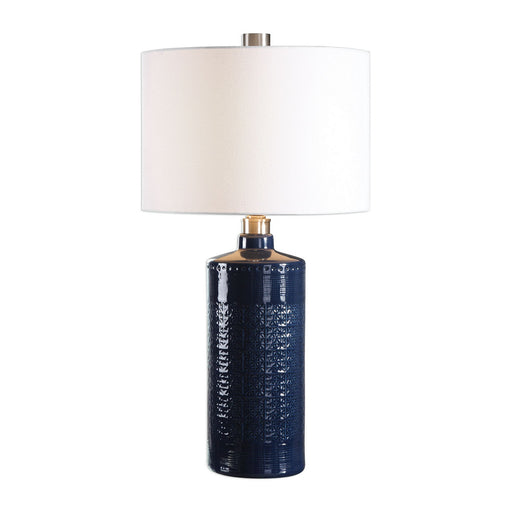 Uttermost - 27716-1 - One Light Table Lamp - Thalia - Brushed Nickel
