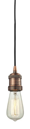 Innovations - 199-AC - One Light Cord Set - Franklin Restoration - Antique Copper