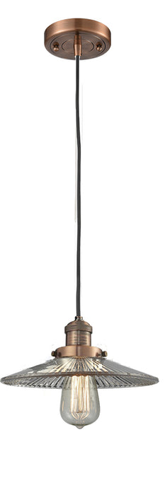 Innovations - 201C-AC-G2 - One Light Mini Pendant - Franklin Restoration - Antique Copper