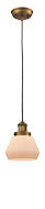 Innovations - 201C-BB-G171 - One Light Mini Pendant - Franklin Restoration - Brushed Brass