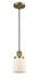 Innovations - 201C-BB-G51 - One Light Mini Pendant - Franklin Restoration - Brushed Brass