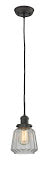 Innovations - 201C-OB-G142 - One Light Mini Pendant - Franklin Restoration - Oil Rubbed Bronze