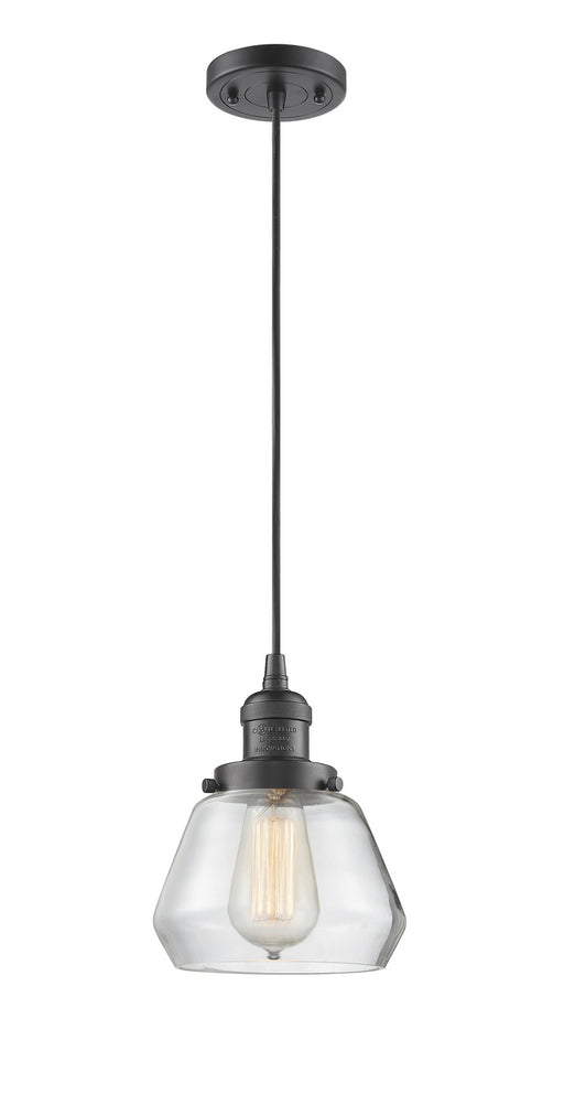 Innovations - 201C-OB-G172 - One Light Mini Pendant - Franklin Restoration - Oil Rubbed Bronze