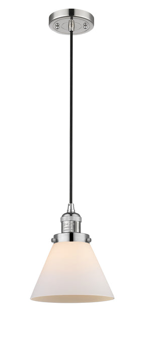 Innovations - 201C-PN-G41 - One Light Mini Pendant - Franklin Restoration - Polished Nickel