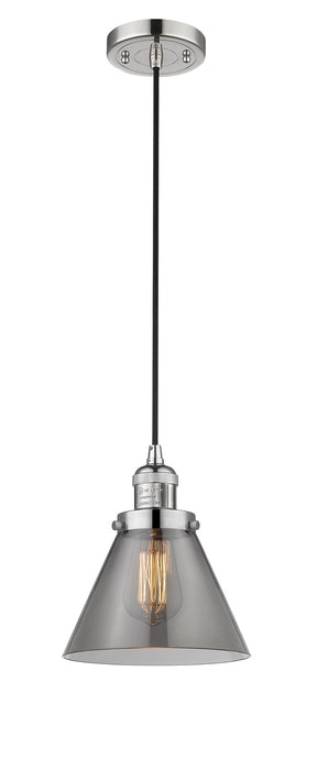 Innovations - 201C-PN-G43 - One Light Mini Pendant - Franklin Restoration - Polished Nickel