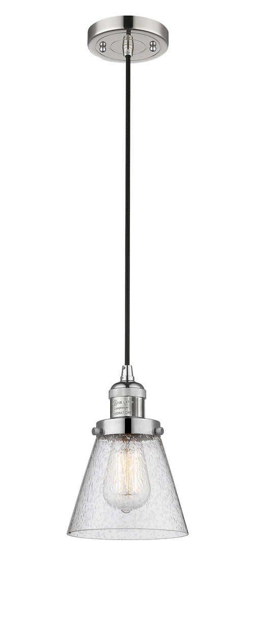 Innovations - 201C-PN-G64 - One Light Mini Pendant - Franklin Restoration - Polished Nickel