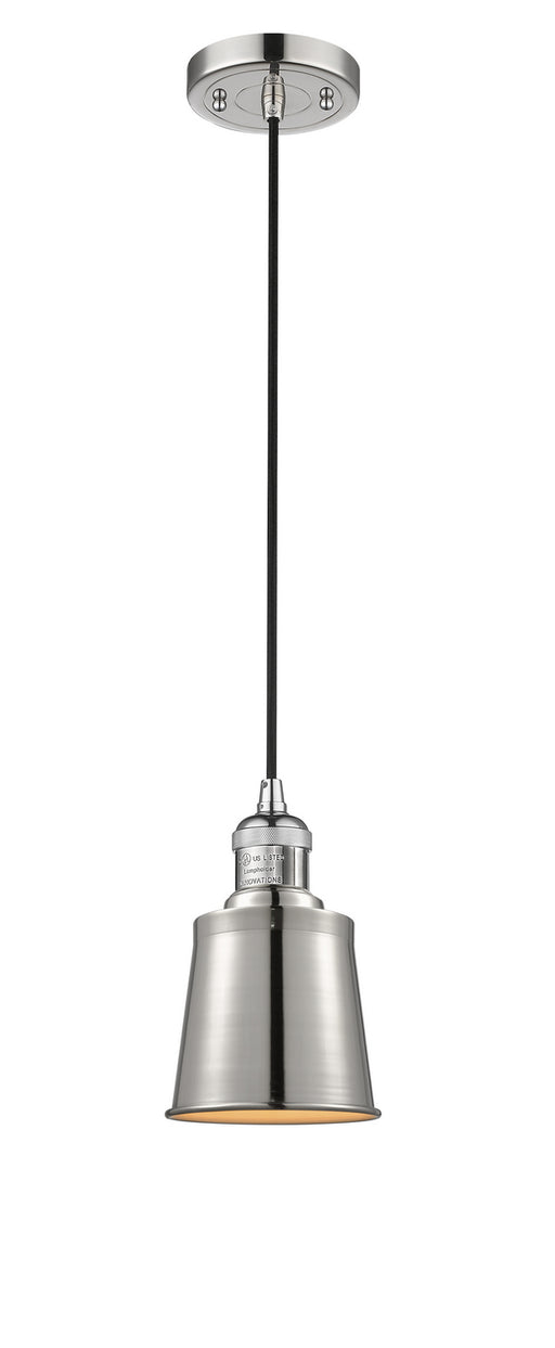 Innovations - 201C-PN-M9 - One Light Mini Pendant - Franklin Restoration - Polished Nickel