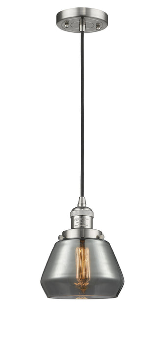 Innovations - 201C-SN-G173 - One Light Mini Pendant - Franklin Restoration - Brushed Satin Nickel