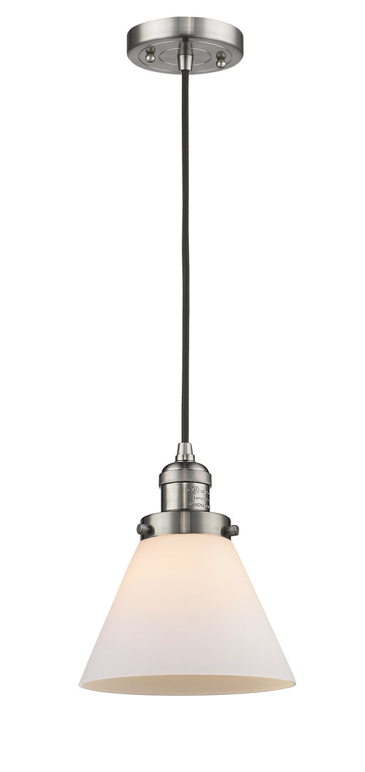 Innovations - 201C-SN-G41 - One Light Mini Pendant - Franklin Restoration - Brushed Satin Nickel