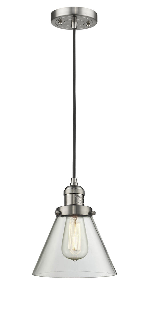 Innovations - 201C-SN-G42 - One Light Mini Pendant - Franklin Restoration - Brushed Satin Nickel