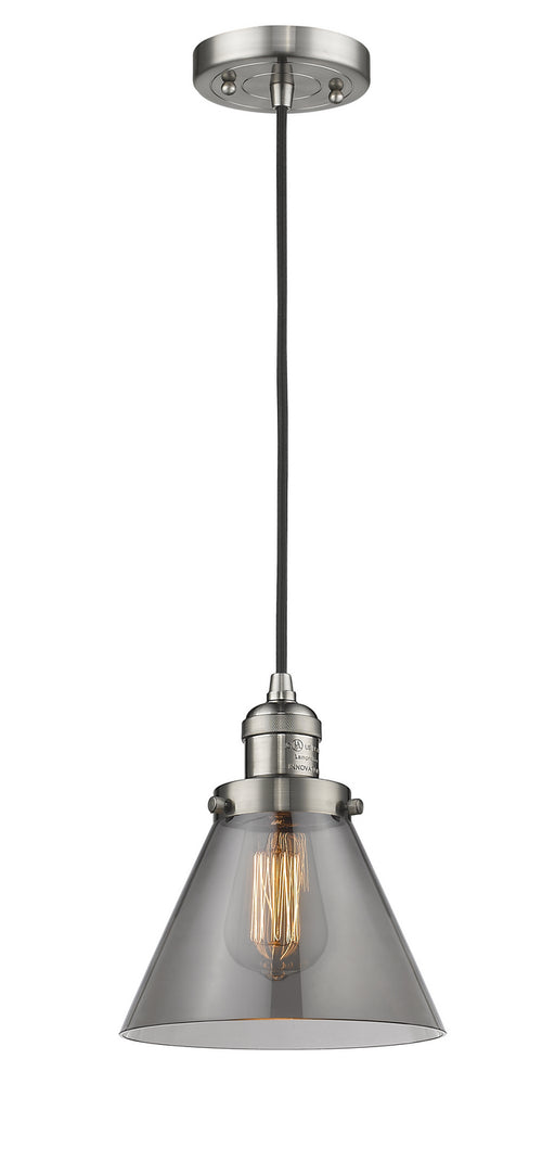 Innovations - 201C-SN-G43 - One Light Mini Pendant - Franklin Restoration - Brushed Satin Nickel