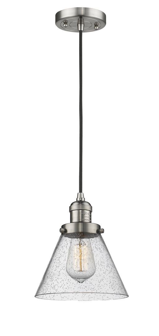 Innovations - 201C-SN-G44 - One Light Mini Pendant - Franklin Restoration - Brushed Satin Nickel