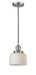 Innovations - 201C-SN-G71 - One Light Mini Pendant - Franklin Restoration - Brushed Satin Nickel