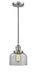 Innovations - 201C-SN-G72 - One Light Mini Pendant - Franklin Restoration - Brushed Satin Nickel