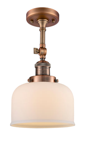 One Light Semi-Flush Mount