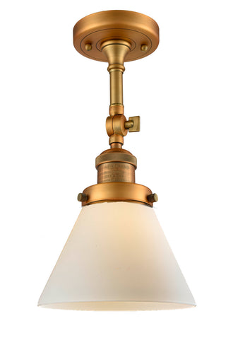 One Light Semi-Flush Mount