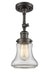 Innovations - 201F-OB-G192 - One Light Semi-Flush Mount - Franklin Restoration - Oil Rubbed Bronze