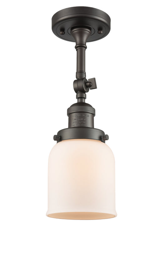 Innovations - 201F-OB-G51 - One Light Semi-Flush Mount - Franklin Restoration - Oil Rubbed Bronze