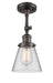 Innovations - 201F-OB-G62 - One Light Semi-Flush Mount - Franklin Restoration - Oil Rubbed Bronze