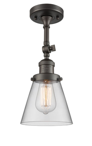 Franklin Restoration One Light Semi-Flush Mount Oil Rubbed Bronze