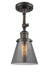 Innovations - 201F-OB-G63 - One Light Semi-Flush Mount - Franklin Restoration - Oil Rubbed Bronze