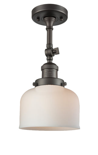 Franklin Restoration One Light Semi-Flush Mount Oil Rubbed Bronze