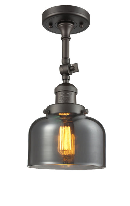 Innovations - 201F-OB-G73 - One Light Semi-Flush Mount - Franklin Restoration - Oil Rubbed Bronze